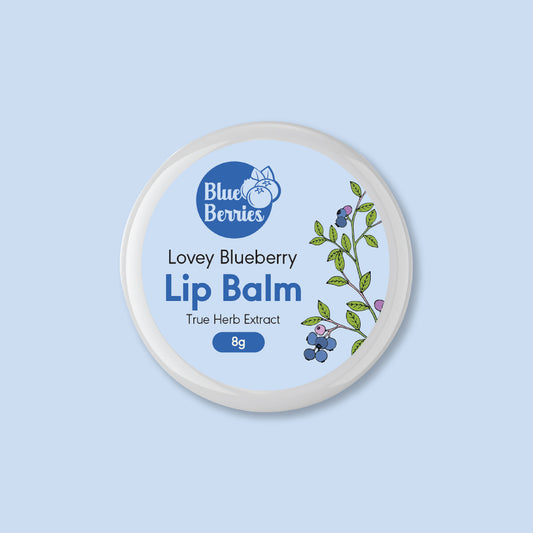 Lovey Blueberry Lip Balm